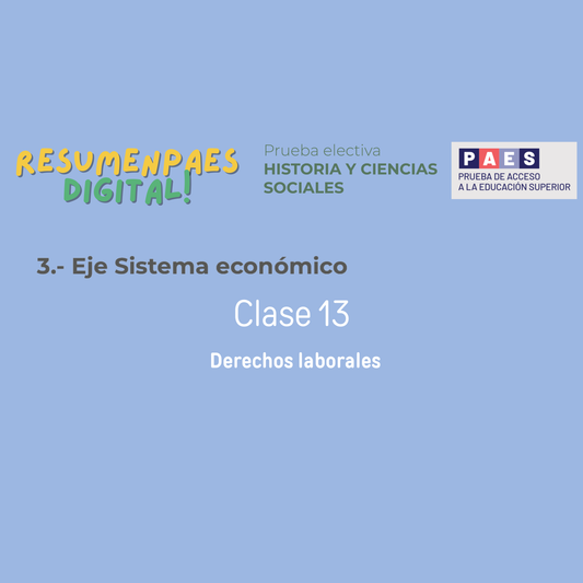 Eje sistema económico: Clase 13