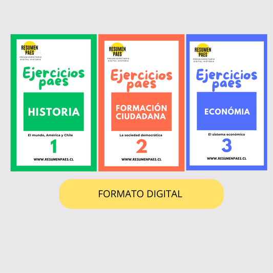 Cuadernillos de ejercicios. Formato digital