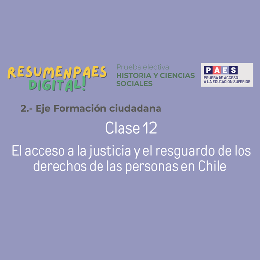 Eje Formación Ciudadana: Clase 12